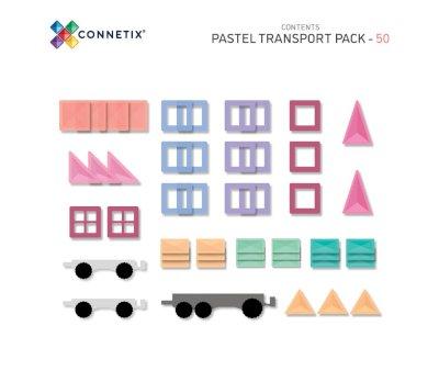 Connetix 50 - Pastel Transport Pack
