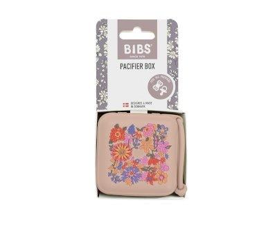 Porte-sucettes BIBS Liberty June Blossom Blush