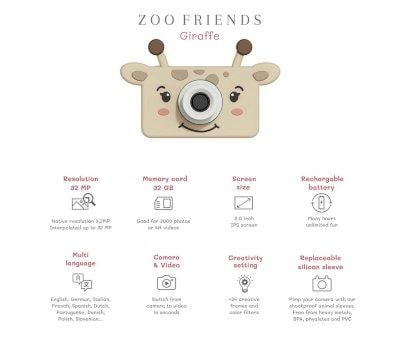 Appareil Photo Numrique Zoo Friends Girafe