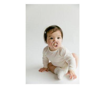 2 Sucettes BIBS Colour Round Liberty June Blossom Blush Mix