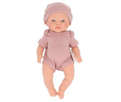 Alex Doll with Hat and Mauve Knit Bodysuit