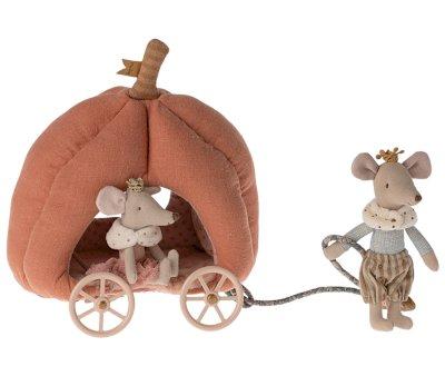 Carrozza Pumpkin Mouse Maileg
