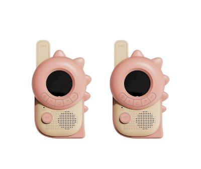 Zoo Walkie Talkie Dino Pink/Pink
