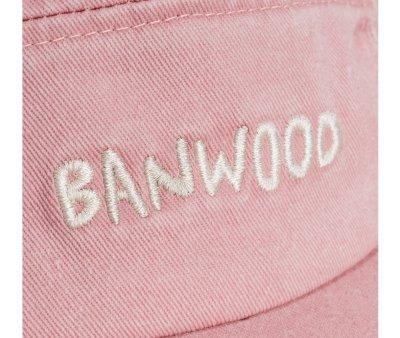 Cappello Visiera Banwood Washed 5 Panel Pink