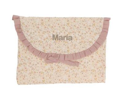 Sac pour Affaires de Rechange avec Volants Wild Flowers Personnalisable
