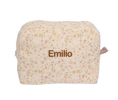 Grande Trousse de Toilette Wild Flower Personnalisable