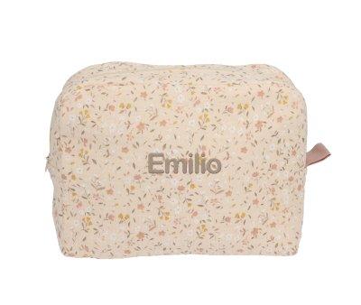 Grande Trousse de Toilette Wild Flower Personnalisable
