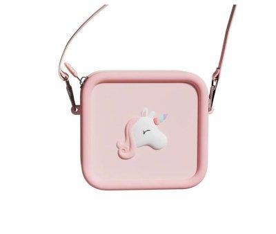 Bolsinha  de silicone Zoo Unicorn