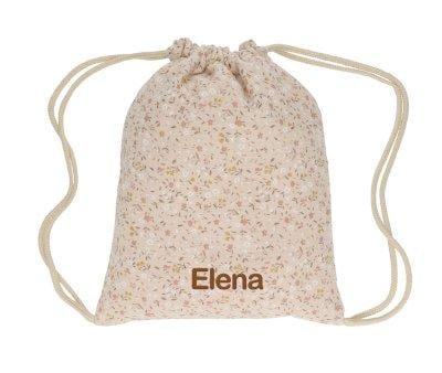 Mochila Saco Wild Flower Personalizable