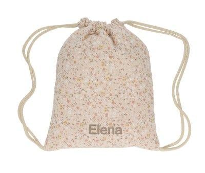 Mochila Saco Wild Flower Personalizable