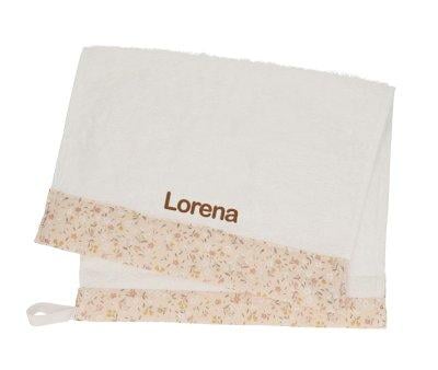 Toalla Guardera Mini Wild Flower Personalizable