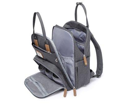 Zaino per Passeggino All-In-One Grigio Scuro