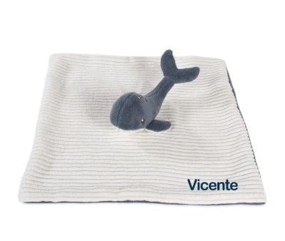 Doudou Whale Nico Personalizvel