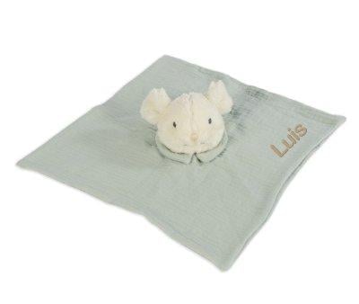 Doudou Poppy Moss Mouse Personalizvel
