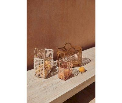 Large Beach Bag Bloom Basket Lemonade