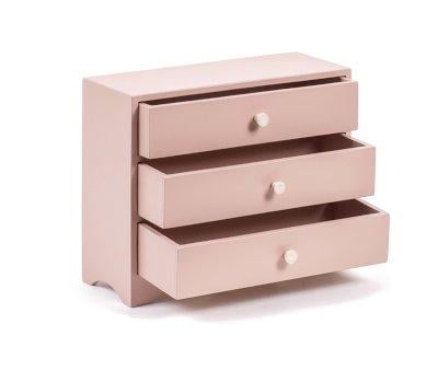 Casettiera Bambole Minikane Ambroise Rosa Polvere