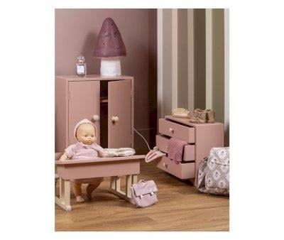 Casettiera Bambole Minikane Ambroise Rosa Polvere