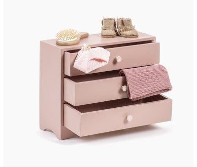 Casettiera Bambole Minikane Ambroise Rosa Polvere