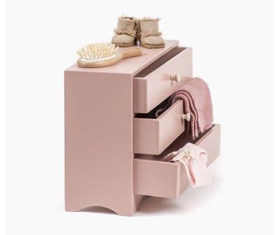 Casettiera Bambole Minikane Ambroise Rosa Polvere