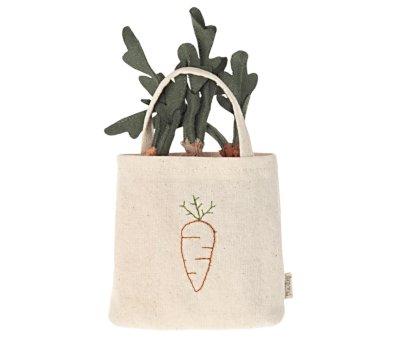 Carrots in Mini Shopping Bag