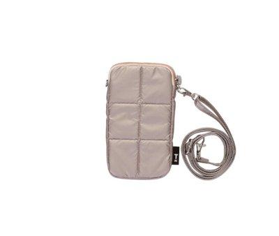 Bolsito Acolchoado para Telefone Luce Greige Gold Tinne +Mia