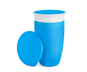 Gobelet anti-fuite avec poignes Miracle 360 avec couvercle bleu 295 ml