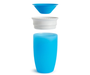 Gobelet anti-fuite avec poignes Miracle 360 avec couvercle bleu 295 ml