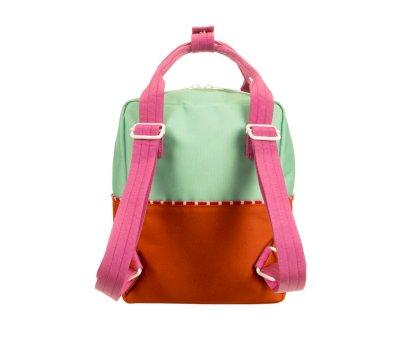 Zaino Piccolo Sticky Lemon Better Together Colourblocking Towel Green+Gravel Orange