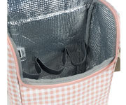 Sac isotherme I Love Vichy Rose