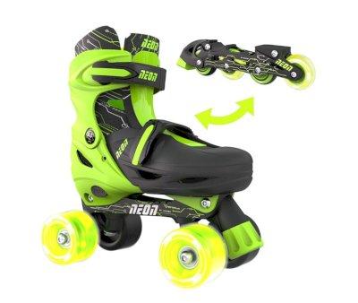 Patins Combinados Non verdes T.30-33