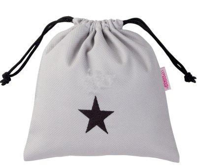 Bolsa Merenda Personalizada Piqu Estrela Preta