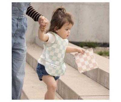 Babete impermevel Checkers Sage