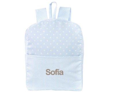 Mochila Classic Star Azul Personalizable