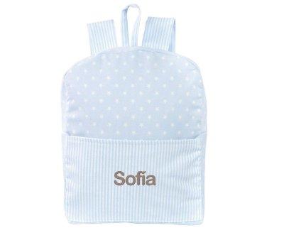 Mochila Classic Star Azul Personalizable