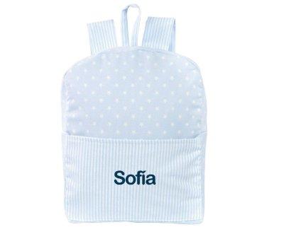 Mochila Classic Star Azul Personalizable