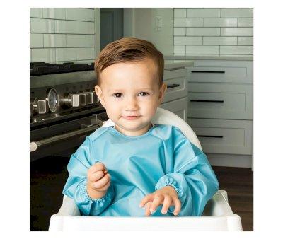 Sage Checkers Waterproof Long-Sleeve Bib