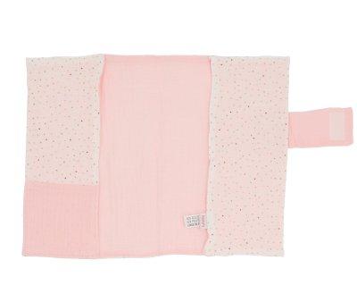 Porte-documents Rainbow Dots Rose Personnalisable