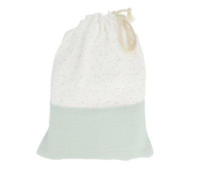 Sacca Impermeabile Rainbow Dots Verde