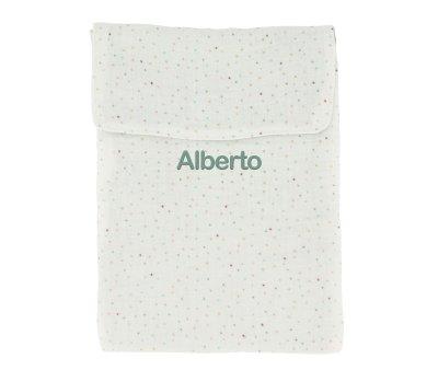 Sac  Couches Rainbow Dots Vert Personnalisable