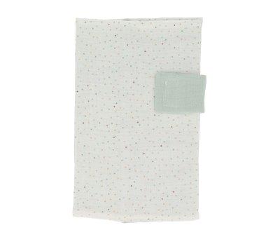 Portadocumentos Rainbow Dots Verde Personalizable