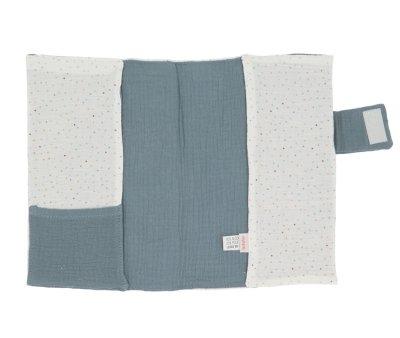 Porte-documents Rainbow Dots Bleu Personnalisable