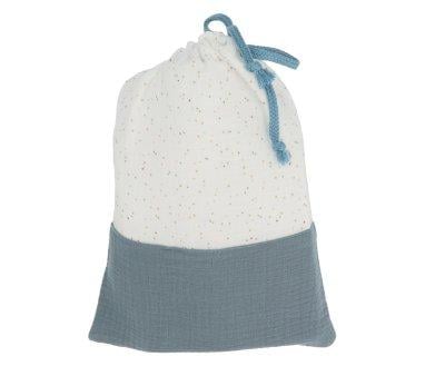 Bag for Swimsuit Rainbow Dots Blue