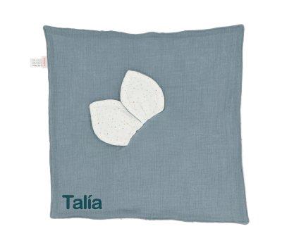 Doudou Rainbow Dots Blue personalizvel