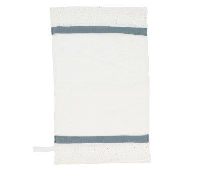 Toalla Guardera Rainbow Dots Azul Personalizable
