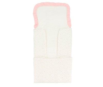 Foldable Changing Mat Rainbow Dots Pink