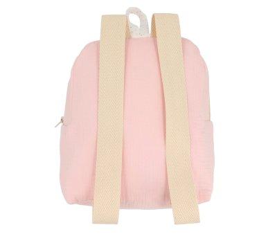 Mochila Rainbow Dots Rosa Personalizable