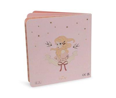 Livro grosso Touch and Feel Unicorn FSC (medidas)