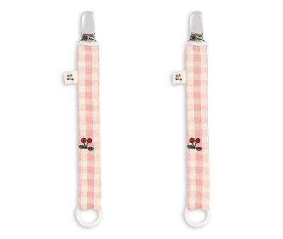 2 Portaciuccio Powder Pink Check