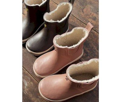 Lemon Chocolate Brown Rain Boots