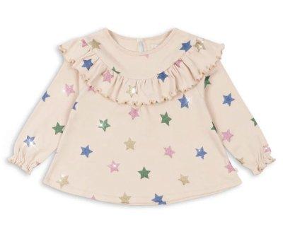 Blusa Cotone Malli Glitter Gots Star